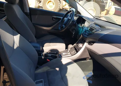 2013 Hyundai Elantra Gls z USA, uszkodzony, nr VIN 5NPDH4AE4DH228880